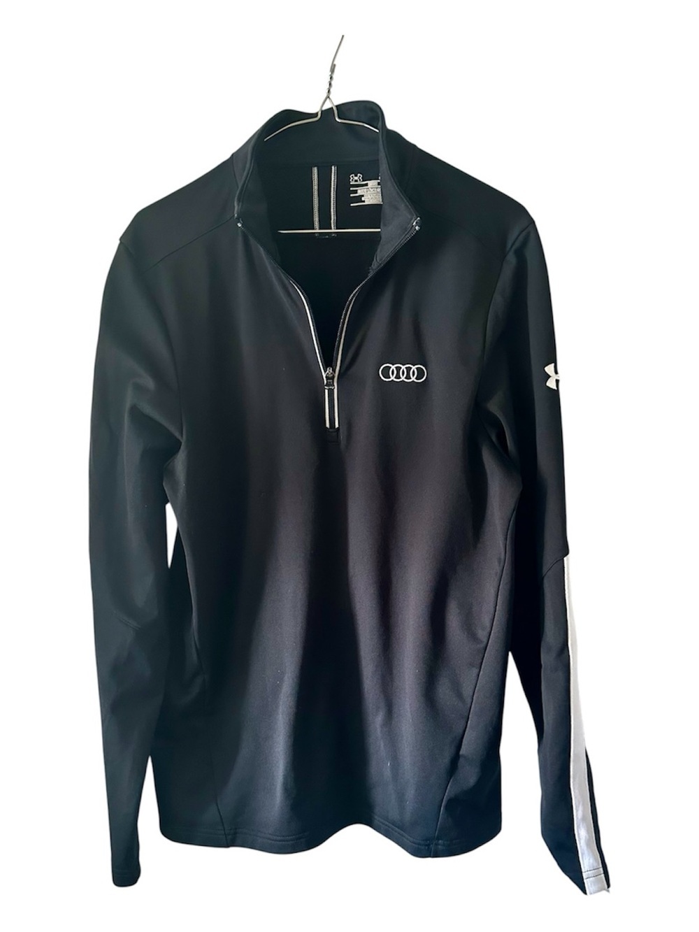 Under Armour Women 's Black Quarter-Zip Performance Jacket